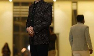 Jhodpuri Men's Wedding Wear Set
