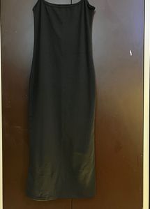 Elegant Black Sleeveless Maxi Dress – Size L