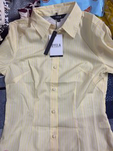 Yellow Striped shirt
