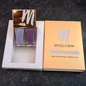 Myglamm Two Of Your Kind Nail Enamel Wine Testing