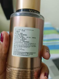 Victoria's Secret Bare Vanilla Fragrance Mist