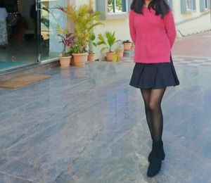 Korean Pleated Mini Skirt