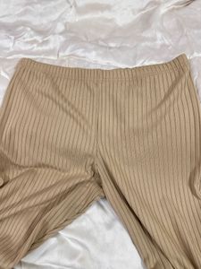 Korean stretchable beige  Leggings