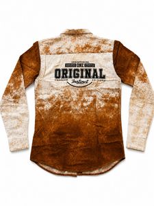 Men's Stylish Ombre Wash Shirt