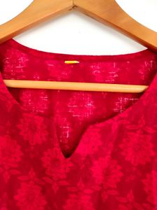 AHIKA Red Kurti