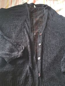 knitted shrug