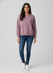 CROP Cozy Pullover Sweatshirt
