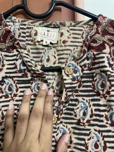 Combo Tops- Kalamkari Top And Black Partywear