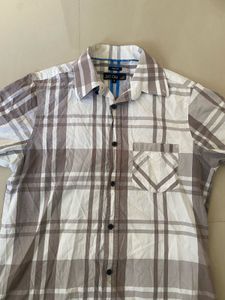Men's Plaid Short Sleeve Shirt