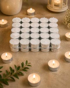 Diwali Decoration - Pack of 50 Tea Light Candles