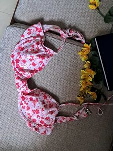 Luxe Floral Print Bra