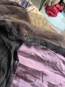 Sparkling Blouse &amp; Skirt Set