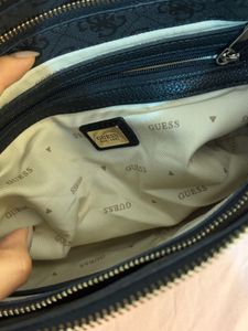 Guess Monogram Crossbody Bag