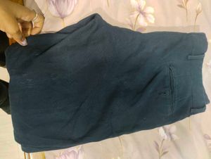 Classic Dark Wash Trousers
