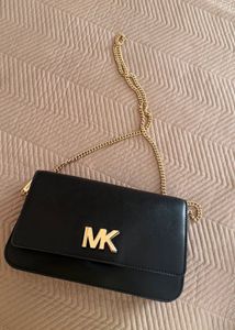 Michael Kors Black Chain Shoulder Bag