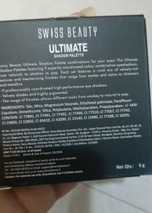 New swiss beauty Eyeshadow palette