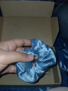 Cute Scrunchie &amp; Keychain Set