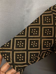 Stylish Black &amp; Gold Sequin Blouse