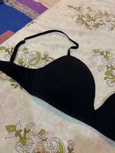 H&amp;M Black Padded Bra