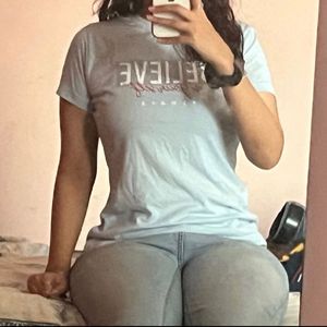 Hourglass-look Basic Tee