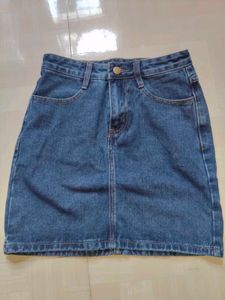Classic Denim Mini Skirt