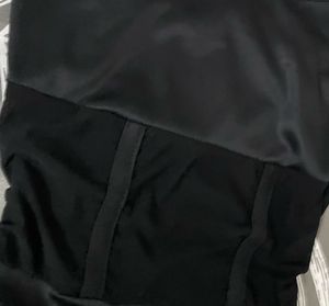 Sleek Black Spaghetti Strap Dress