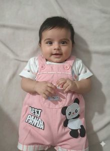 summer stuff 3-6 months Adorable Pink Panda Baby