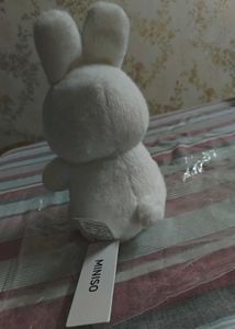 Miniso Adorable Plush Bunny with Heart Collectible
