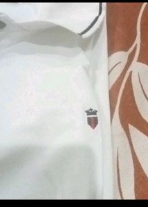 Men's White Polo T-Shirt