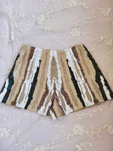 sequin shorts