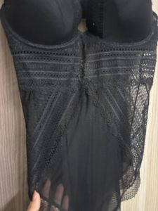 22 H&amp;M Trimmed Patten Bodysuit