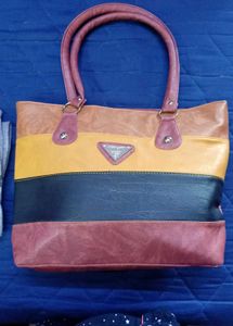 New york Colorblock Shoulder Bag