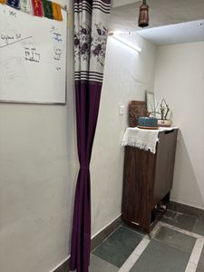 Purple Floral Curtains