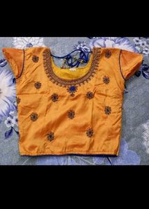 Royal Blue Embroidered Lehenga Set with Blouse