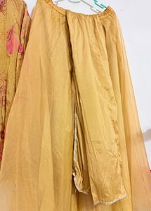 short kuri and sarara with duppata indian wear
