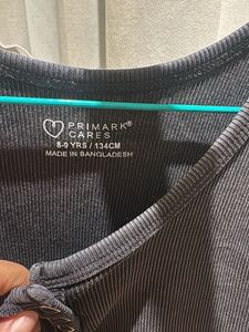 Primark Ribbed Button-Front Tank Top – XS