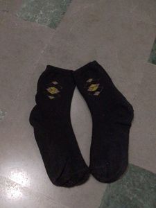 Cozy Black Socks