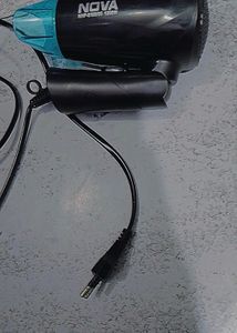 Nova Hair Dryer Hot &amp; Cold New With Box .