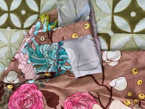 Floral Print Button-Up Shirt