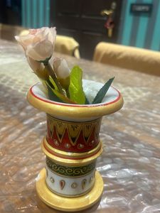 Embellished Marble Stand - Hollow