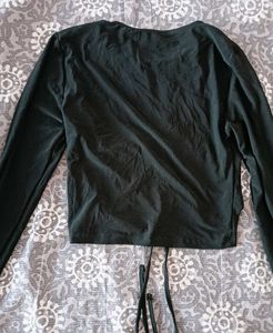 Chic Ruched Long Sleeve Top