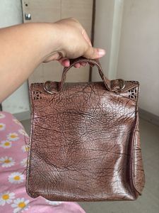 Zara Textured Handbag