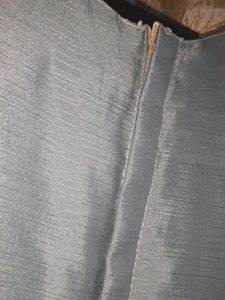 Elegant Light Blue Embroidered Maxi Dress