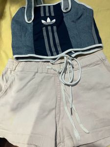 Adidas Tank Top &amp; Shorts Set