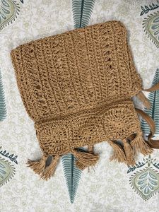 Boho  Crossbody Bag with Tassels