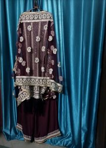 Purple Machine Chickenkari Heavy Partywear Outfit