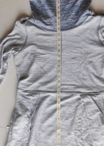 Aventura Brand Rolled Up Coller Blue Tshirt Dress