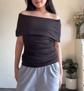 Chic Black Off-Shoulder Top