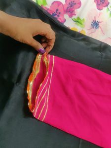 Magenta Pink Anarkali Set