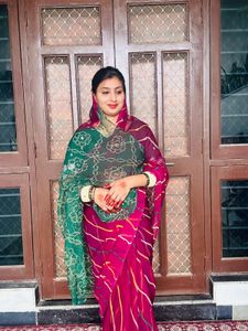 Elegant Indian Saree with Dupatta
